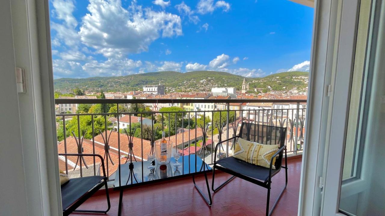 Au 5Eme Ciel Apartment Draguignan Bagian luar foto